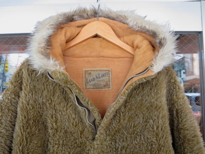 60s fake far フェイクファー フルジップ エスキモ