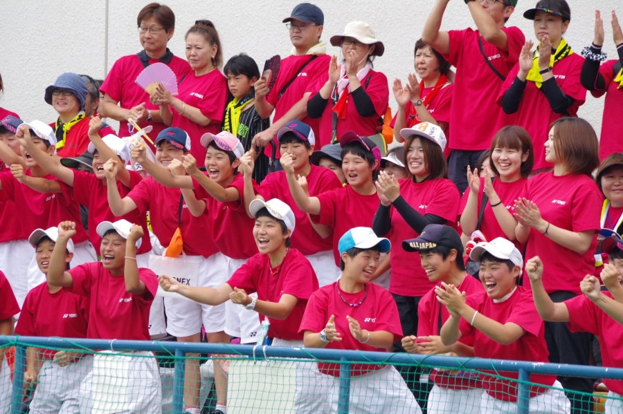 福島インハイフォト集その 2 団体戦 文化学園大学杉並高等学校 ソフトテニス部