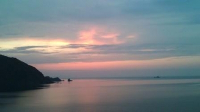☆夕陽と海☆