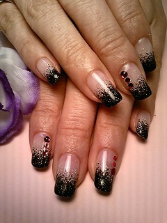 ブラックラメグラ ネイルアートミュージアムy One