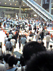 会場内