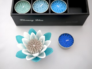 お花のろうそく箱入りギフト
