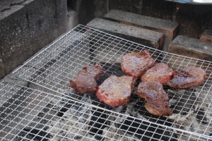 西湖でデイキャンプ