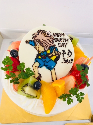 お誕生日おめでとう ケーキハウス パナッシェ