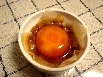 ご飯のお供に最強 卵黄の味噌漬けのレシピ サブカル居酒屋 首