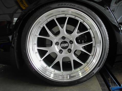 BBS ホイール LS460FスポーツにBBS LM－Rの21インチ＆SKP