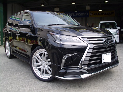 レクサスLX570にブライトリングSUVの24インチ！！ | 瀬谷タイヤのブログ