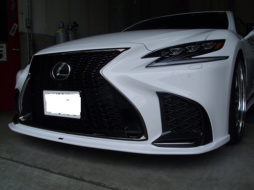 スキッパー製LS500,500hFスポーツ専用フロントリップ！！ | 瀬谷タイヤ