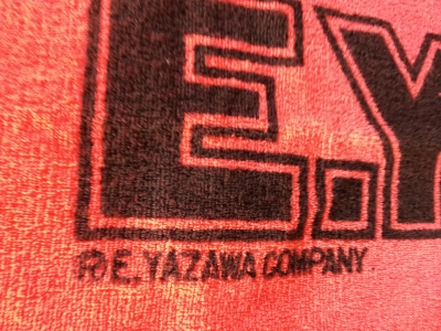 矢沢永吉 カンパニー・タオル 赤 E.YAMZAWA COMPANY | ロックな古本屋