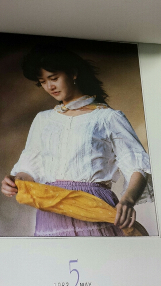中島みゆき 1983年オフィシャル・カレンダー | ロックな古本屋ブログ