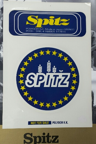 スピッツ ツアーグッズ ステッカー 入荷 | ロックな古本屋ブログ