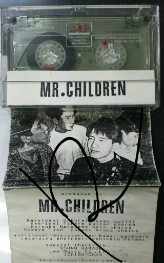 Mr.Children カセットテープ そよ風の唄 | ロックな古本屋ブログ
