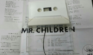 Mr.Children 直筆サイン入り 3rdカセットテープ | ロックな