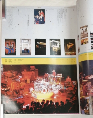 YMO ツアーパンフレット　ステッカー　当時のファンクラブカード　公開録音整理券 YMO ツアーパンフレット ステッカー 当時のファンクラブカード