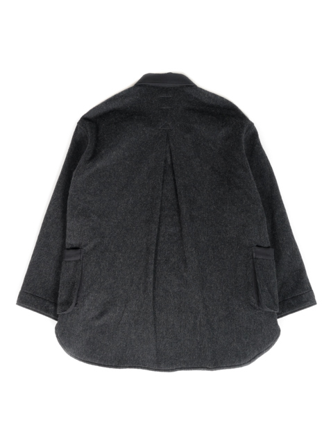 ジャケット・アウター PORTER CLASSIC - WOOL & GAUZE SWING COAT PorterClassic - WOOL & GAUZE SHIRT JACKET / SWING COAT