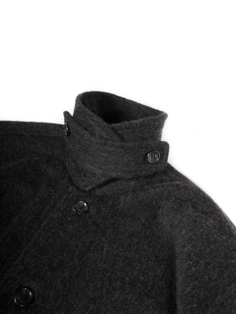 PorterClassic - WOOL & GAUZE SHIRT JACKET / SWING COAT