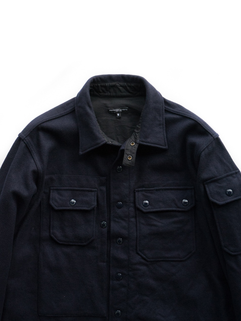 Engineered Garments - Field Shirt Jacket 20oz Melton | IHATOVE 