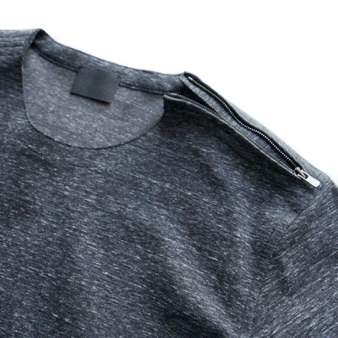 山内 - 30/-フリーカット強撚ポンチ・ロングスリーブTシャツ | IHATOVE 