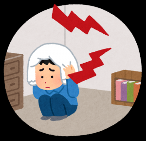 借金の督促に怯える男性