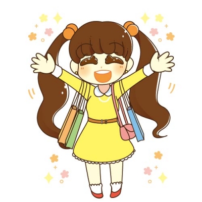 宝くじにあたって大喜び！