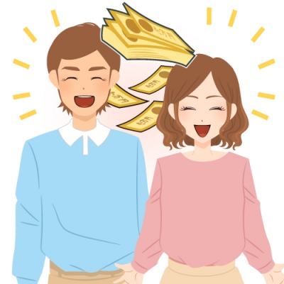 年末ジャンボ宝くじに当選して億万長者になった！