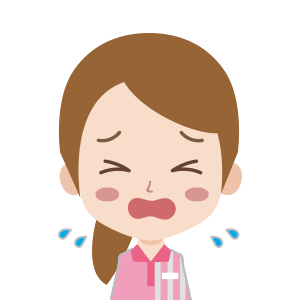 お金が無くて泣いている女性