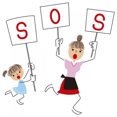 生活に困っている人が増えている