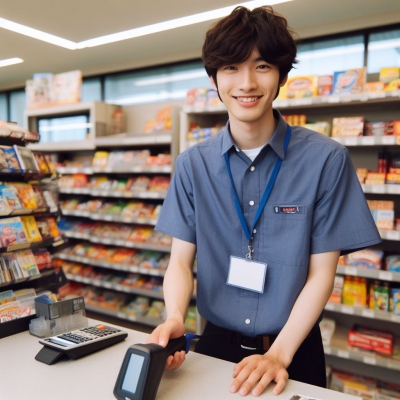 コンビニのアルバイトをしながら次の段階を目指す