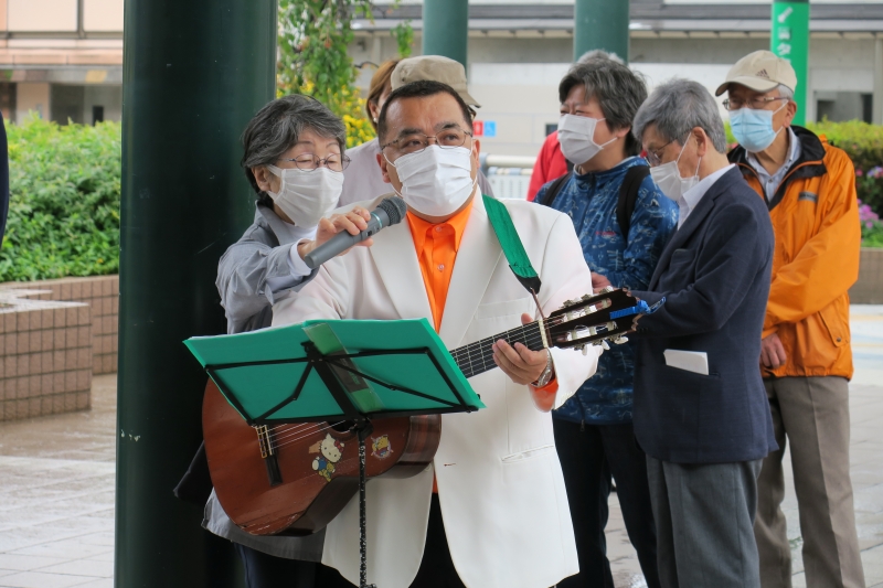 ピースアピールin高津３ペロ中島