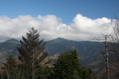 紅葉の鬼面山(信州100名山)登山