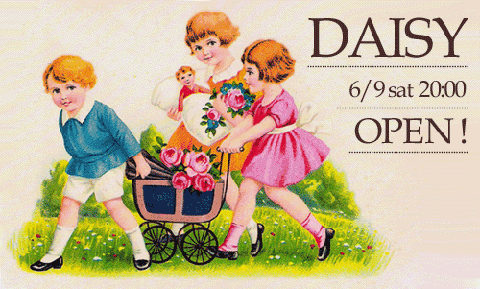 クロモス&ペーパーナプキンDAISY6月9日(土)オープン!