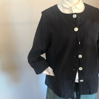 YAMMA ノーカラージャケット | MONDAY STORE