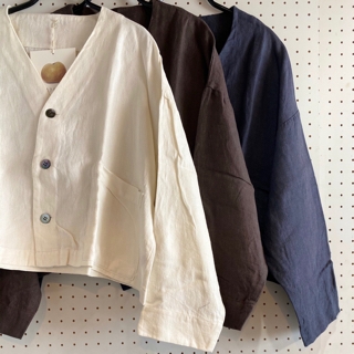 YAMMAのお洋服---ダボ袖ジャケット ショート丈 | MONDAY STORE