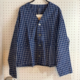 YAMMAヤンマ産業／松坂木綿ネイビーミドル丈ジャケット YAMMA神楽坂です。 4/10 10時〜17時オープンです。 風は強めです