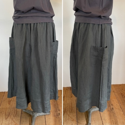 YAMMAのお洋服 リネンキュロットパンツ | MONDAY STORE