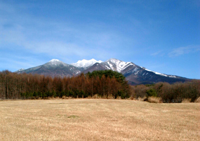 お正月の八ヶ岳