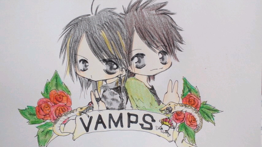 Vampsイラスト Hyde Addict 虹の楽園ー