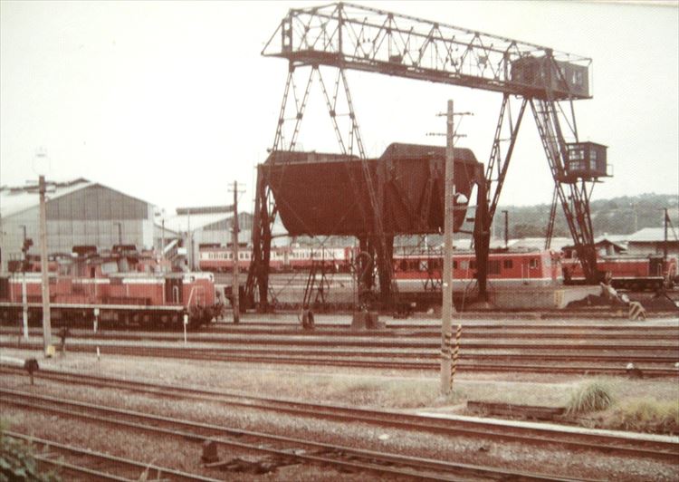 国鉄時代昭和50年の亀山駅、亀山機関区 | 時遊館ブログ