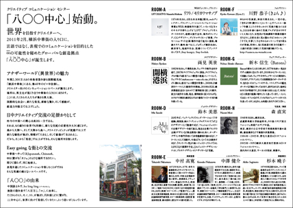 八〇〇中心_オープニングチラシ_裏