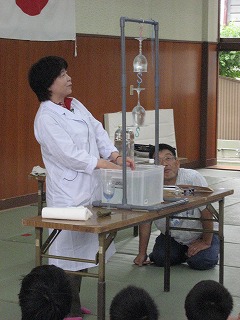 サイエンススクール大気圧の実験