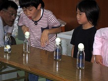 スクール大気圧の実験