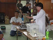 スクール大気圧の実験