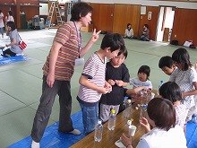 スクール大気圧の実験