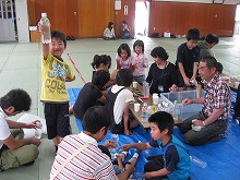 スクール大気圧の実験