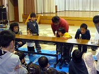 大気圧のサイエンスショー