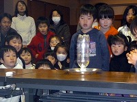 大気圧のサイエンスショー