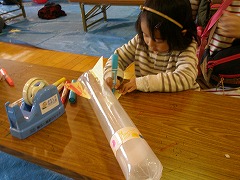 風船ロケットを作ろう