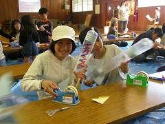 風船ロケットを作ろう