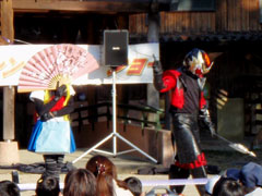 割りばし飛行機&テックレンジャーショー