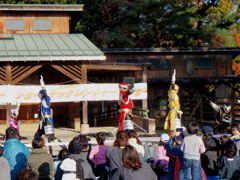 割りばし飛行機&テックレンジャーショー
